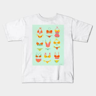 Bikini Mint Kids T-Shirt